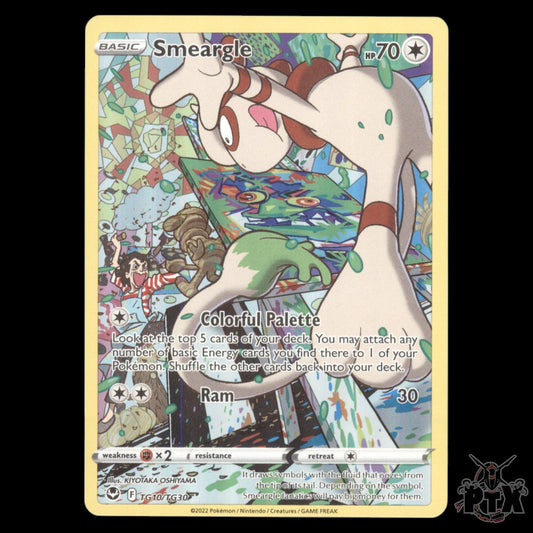 Smeargle #TG10/TG30 Silver Tempest NM/Near Mint Pokemon 2022