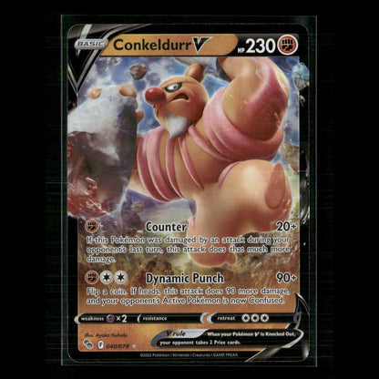 Conkeldurr V 040/078 Pokemon GO NM Pokemon