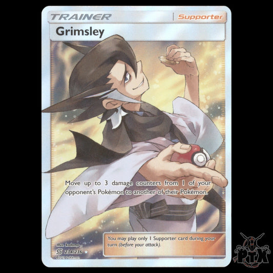 Grimsley #234/236 Unified Minds NM/Near Mint Pokemon 2019