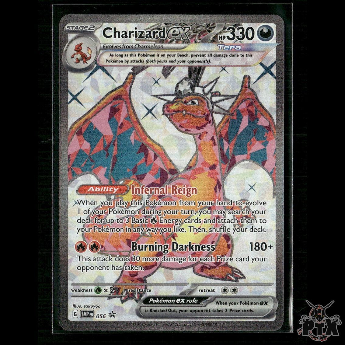 Charizard ex 056 SV: Scarlet & Violet Promo Cards NM Pokemon