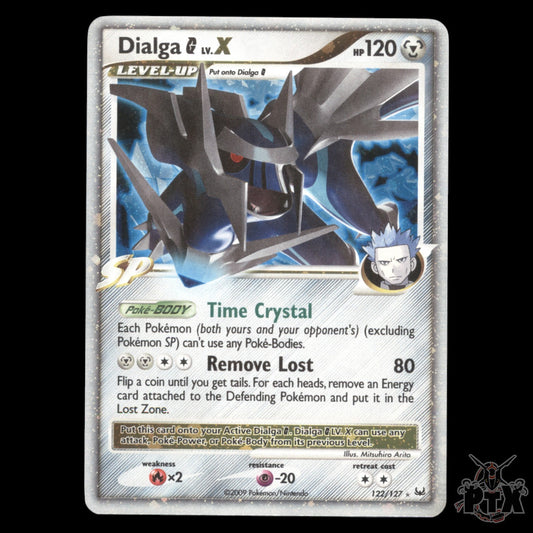 Dialga LV.X #122/127 Platinum NM/LP Pokemon 2009