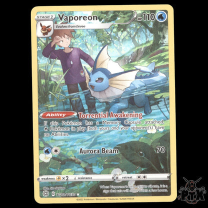 Vaporeon #TG02/TG30 Brilliant Stars NM/Near Mint Pokemon 2022