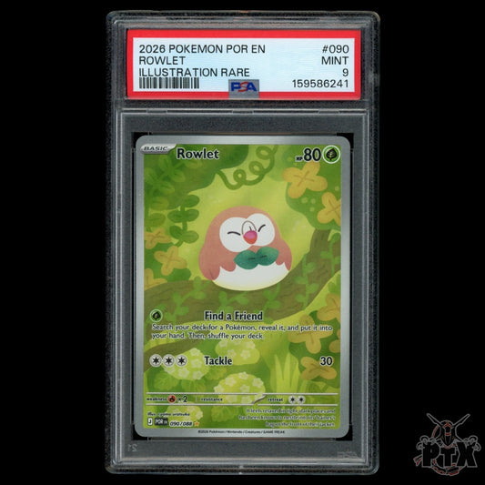 Rowlet 090/088 PSA 9 Perfect Order Pokemon 2026