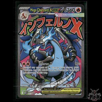 Mega Charizard X ex 023 ME: Mega Evolution Promo NM Pokemon