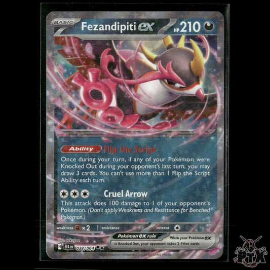 Fezandipiti ex 038/064 SV: Shrouded Fable NM Pokemon