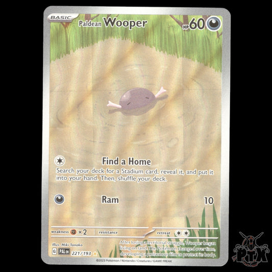 Wooper #221/193 Paldea Evolved NM/Near Mint Pokemon 2023