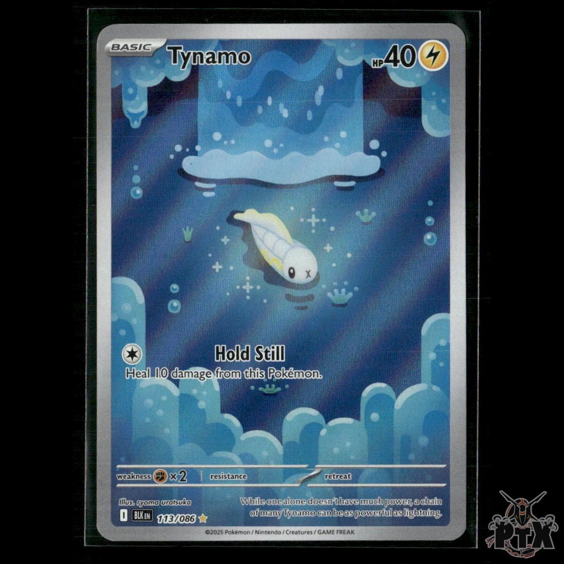 Tynamo 113/086 SV: Black Bolt NM Pokemon
