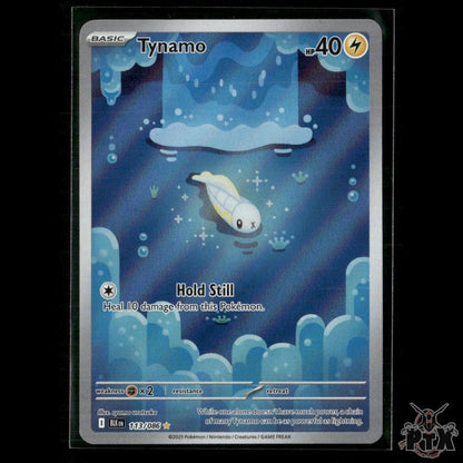 Tynamo 113/086 SV: Black Bolt NM Pokemon