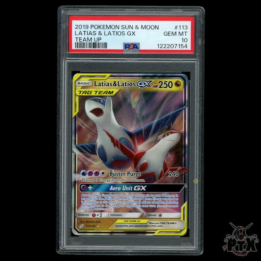 Latias & Latios #113/181 PSA 10 Team Up Pokemon 2019