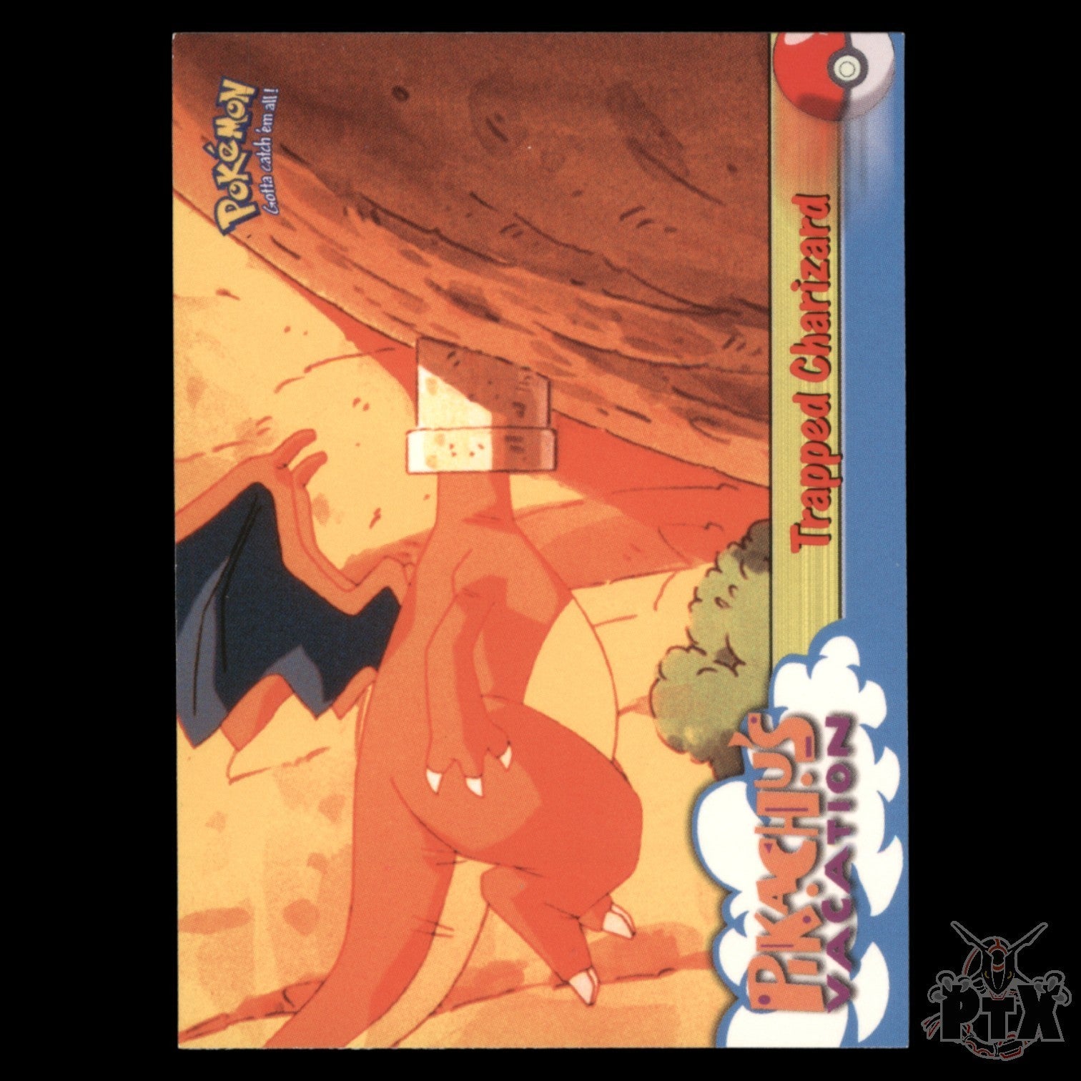 Topps The First Movie Trapped Charizard Pikachu's Vacation Pokemon 2000