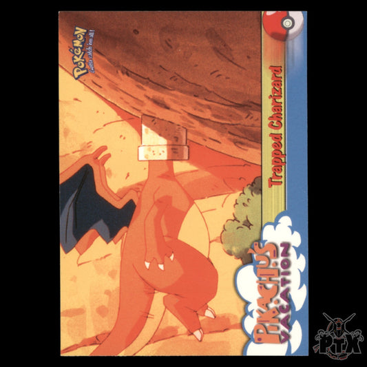 Topps The First Movie Trapped Charizard Pikachu's Vacation Pokemon 2000