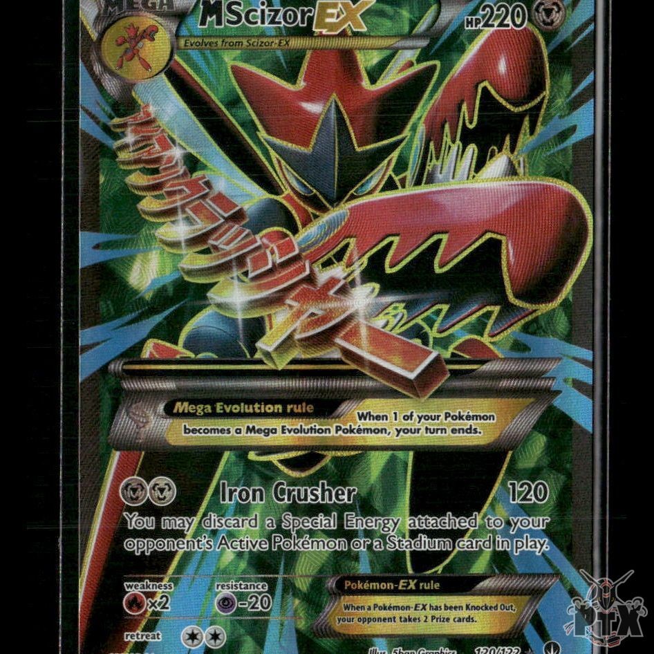 M Scizor EX (Full Art) 120/122 XY - BREAKpoint MP Pokemon