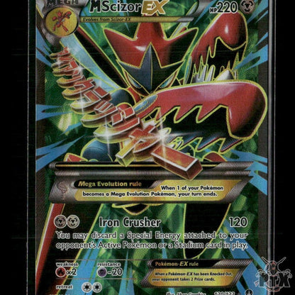 M Scizor EX (Full Art) 120/122 XY - BREAKpoint MP Pokemon