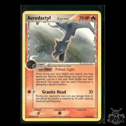Aerodactyl (Delta Species) 35/110 EX Holon Phantoms NM Pokemon