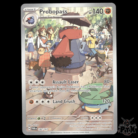 Probopass #182/167 Twilight Masquerade NM/Near Mint Pokemon 2024
