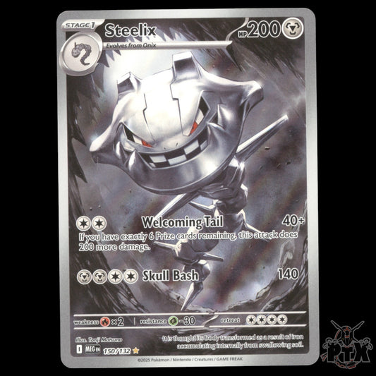 Steelix #150/132 Mega Evolution NM/Near Mint Pokemon 2025