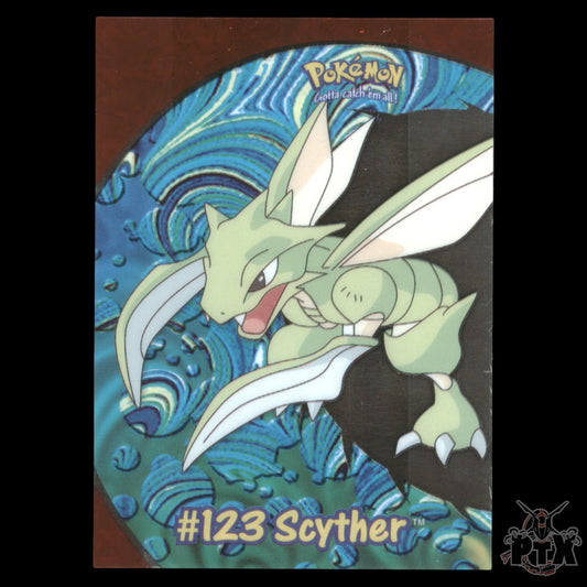 Scyther #123 PC9 Topps Clear Card TV Animation Pokemon 2000