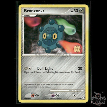 Bronzor 74/123 Countdown Calendar Promos LP Pokemon
