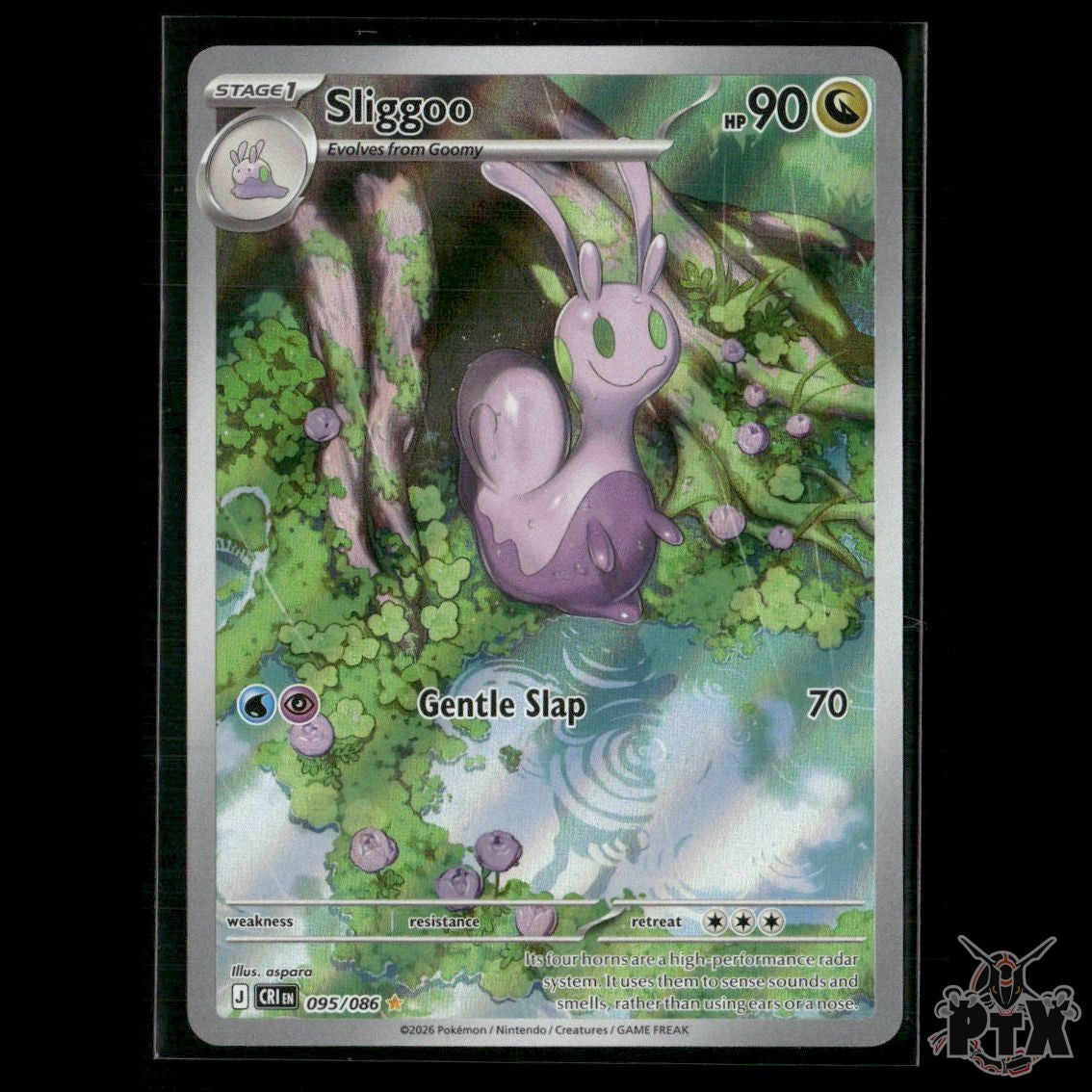 Sliggoo 095/086 ME04: Chaos Rising NM Pokemon