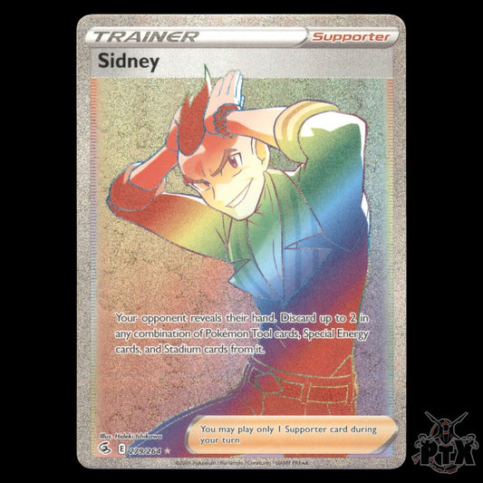 Sidney #279/264 Fusion Strike NM/Near Mint Pokemon 2021