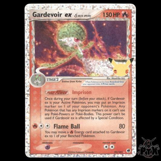 Gardevoir ex #093/101 Celebrations NM/Near Mint Pokemon 2021
