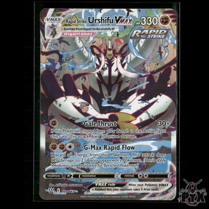 Rapid Strike Urshifu VMAX 170/163 SWSH05: Battle Styles MP Pokemon
