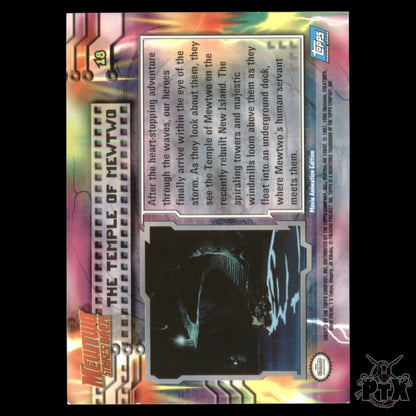 Topps The First Movie The temple of mewtwo Mewtwo Strike Back Pokemon 2000