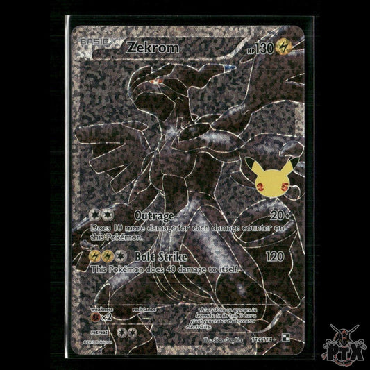 Zekrom 114/114 Celebrations: Classic Collection NM Pokemon