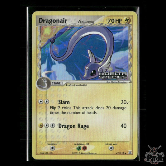Dragonair Reverse Holo 41/113 EX Delta Species HP Pokemon