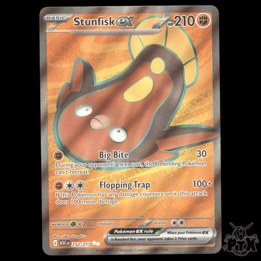 Stunfisk ex 252/217 ME: Ascended Heroes NM Pokemon