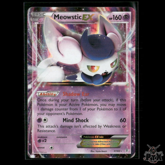 Meowstic EX 37/83 Generations MP Pokemon