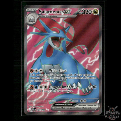 Salamence ex 177/159 SV09: Journey Together NM Pokemon