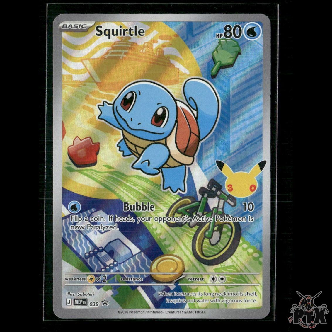 Squirtle 039 ME: Mega Evolution Promo NM Pokemon