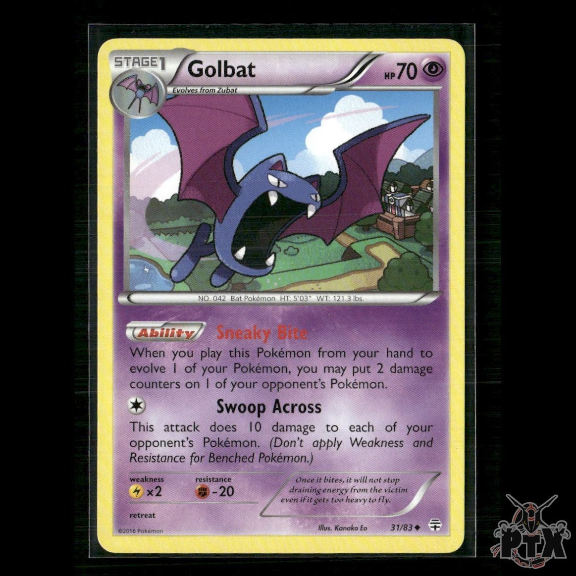 Golbat 31/83 Generations LP Pokemon