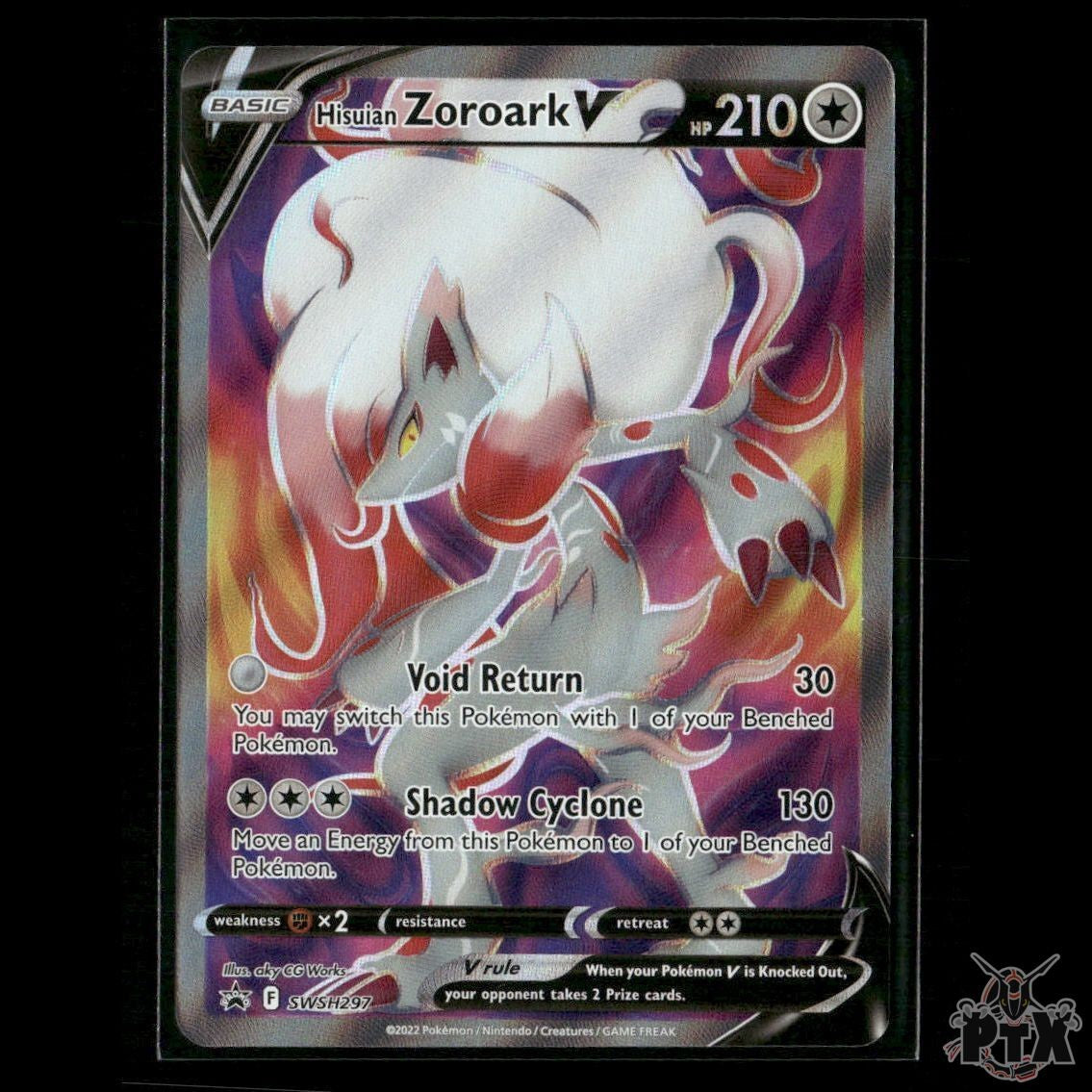 Hisuian Zoroark V SWSH297 SWSH: Sword & Shield Promo Cards NM Pokemon