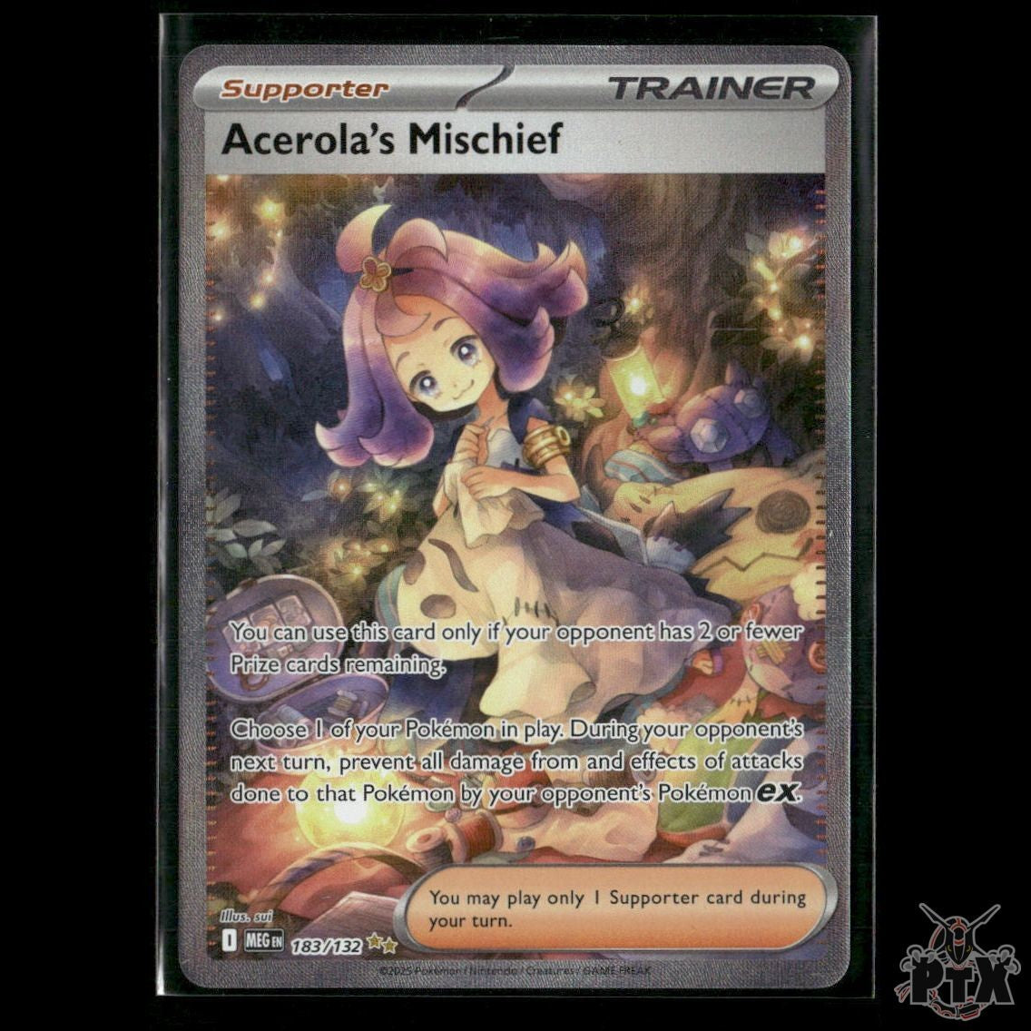 Acerola's Mischief 183/132 ME01: Mega Evolution NM Pokemon