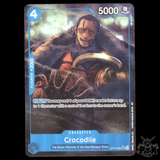 Crocodile OP07-040 PRB-02 NM One Piece