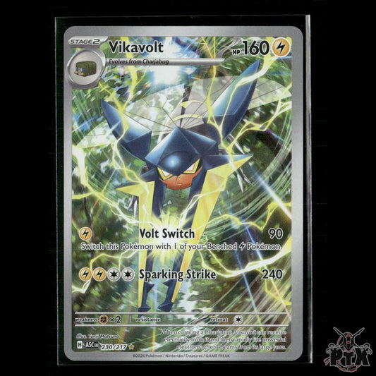Vikavolt 230/217 ME: Ascended Heroes NM Pokemon