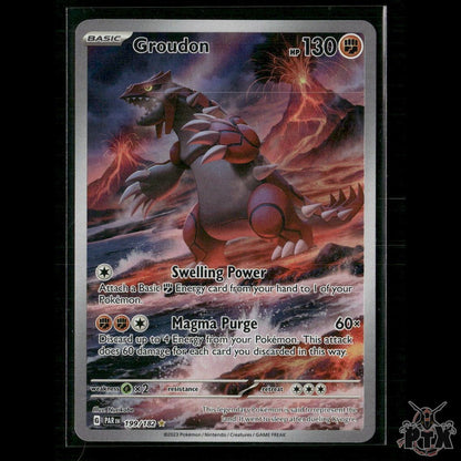 Groudon 199/182 SV04: Paradox Rift NM Pokemon