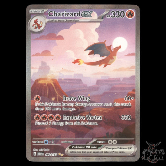 Charizard ex #199/165 MEW 151 NM/Near Mint Pokemon 2023