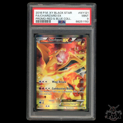 Charizard EX XY121 PSA 9 Red & Blue Collection Promo Pokemon 2016