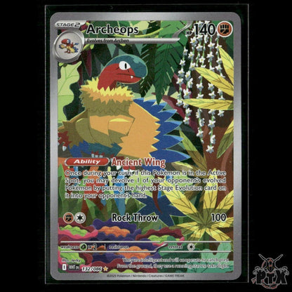 Archeops 132/086 SV: White Flare NM Pokemon