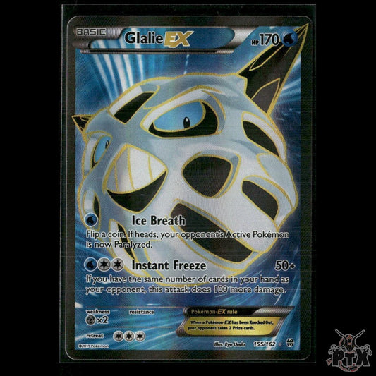 Glalie EX (Full Art) 155/162 XY - BREAKthrough HP Pokemon