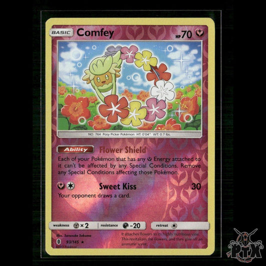 Comfey 93/145 SM - Guardians Rising LP Pokemon