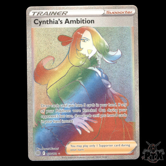 Cynthia's Ambition #178/172 Brilliant Stars NM/Near Mint Pokemon 2022