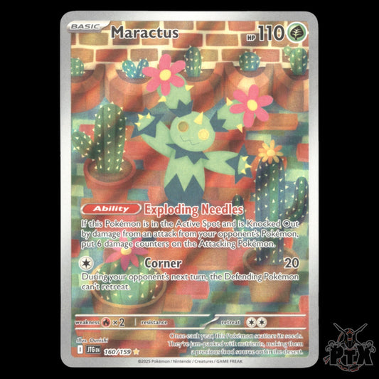 Maractus #160/159 Journey Together NM/Near Mint Pokemon 2025