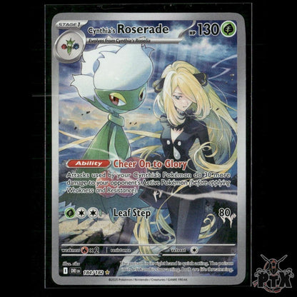 Cynthia's Roserade 184/182 SV10: Destined Rivals NM Pokemon
