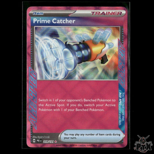 Prime Catcher 119/131 SV: Prismatic Evolutions NM Pokemon 2025