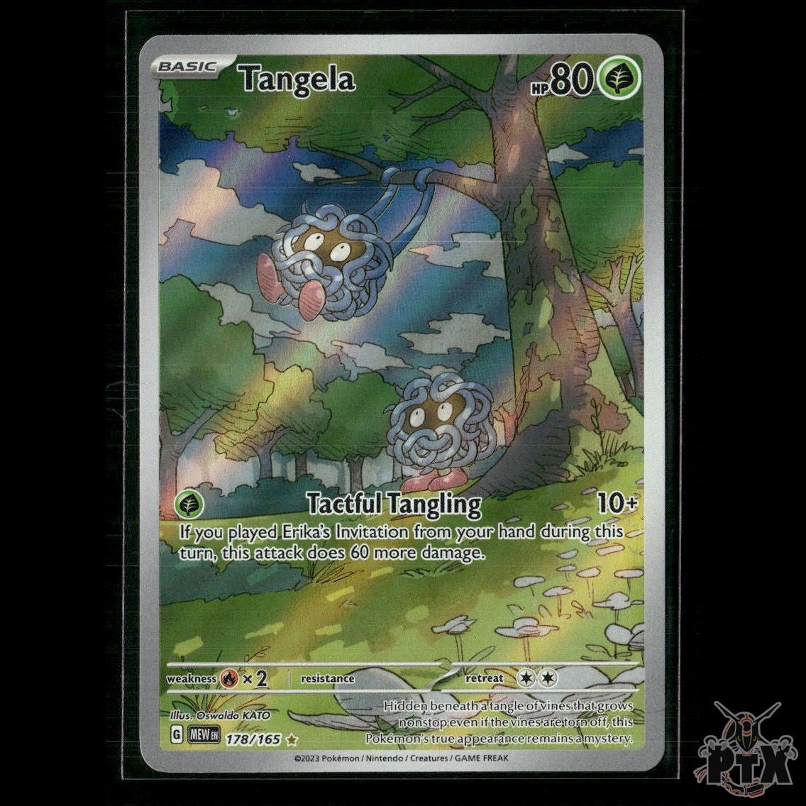 Tangela 178/165 SV: Scarlet & Violet 151 NM Pokemon