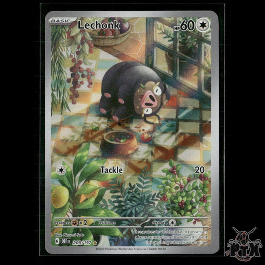 Lechonk 209/197 SV03: Obsidian Flames NM Pokemon